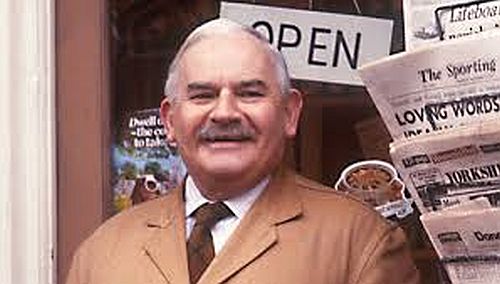 Ronnie Barker, pictured here playing shopkeeper Albert Arkwright in the popular TV series Open All Hours, opened an antiques shops in the Cotswolds after retiring from his acting career.